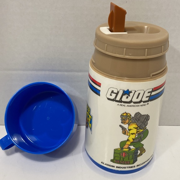 1988 G.I.JOE LUNCH BOX WITH THERMOS - Picture 13 of 16